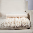 Plush Touch Fringe Throw