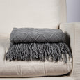 Textured Diamond Throw