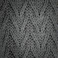 Knitted Tassel Throw