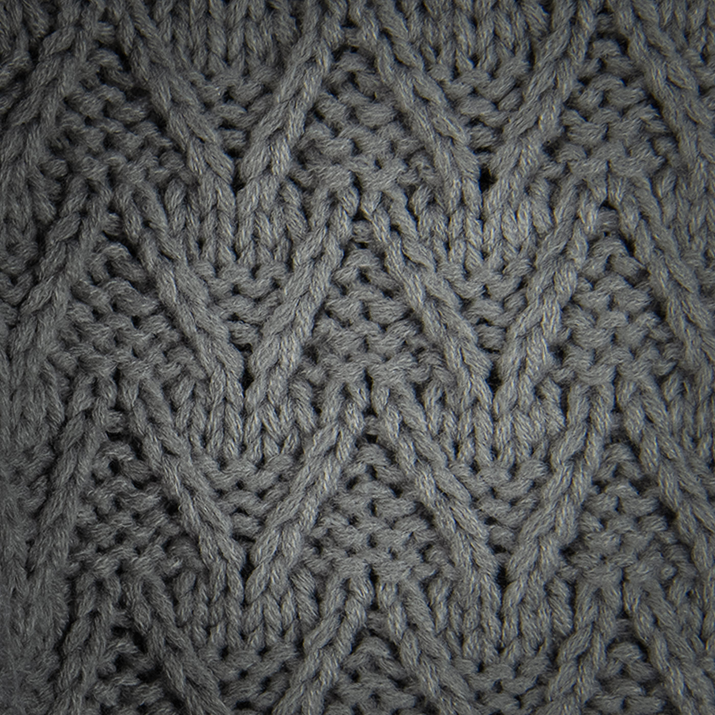 Knitted Tassel Throw