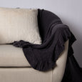 Ruffle Border Throw