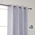 Linen-Look Grommet Blackout Curtains