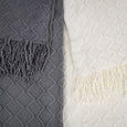 Textured Diamond Throw