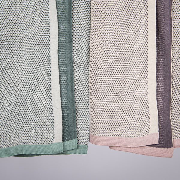 Woven Honeycomb Throw
