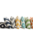 Linen Blend Chevron Pillow Cover