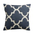Linen Blend Moroccan Pillow Cover