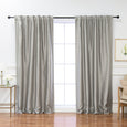 Faux Silk Blackout Curtains