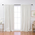 Faux Silk Blackout Curtains