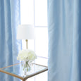 Faux Silk Blackout Curtains