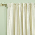 Faux Silk Candy Stripe Blackout Curtains