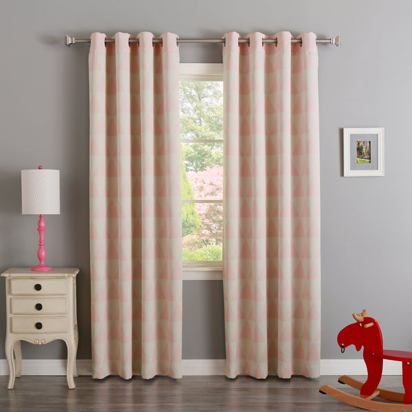 Triangle Room Darkening Curtains