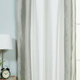 Faux Silk Border Blackout Curtain