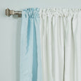 Faux Silk Border Blackout Curtain