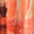 Faux Silk Watercolor Floral Blackout Curtains