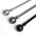 Metal Ball Single Curtain Rod