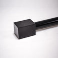 Cuboid Finial Metal Curtain Rod