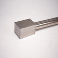 Cuboid Finial Metal Curtain Rod