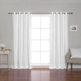 Solid Cotton Blackout Curtains