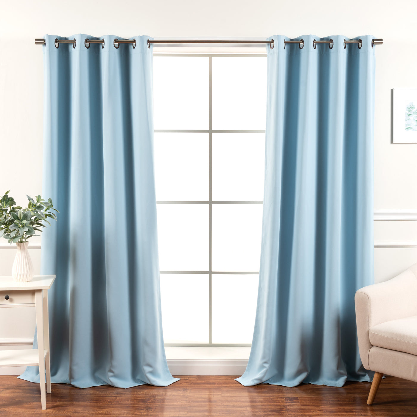 Flame Retardant Basic Blackout Curtain