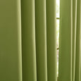 SolbloQ Solid Silver Grommet Blackout Curtains