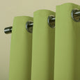 SolbloQ Solid Silver Grommet Blackout Curtains