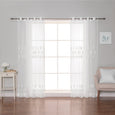 Sheer Tulip Grommet Curtains