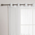 Sheer Tulip Grommet Curtains