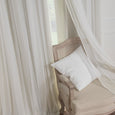 Lace Overlay Blackout Curtains