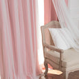 Lace Overlay Blackout Curtains
