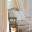 Lace Overlay Blackout Curtains