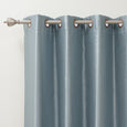 Faux Silk Grommet Blackout Curtains