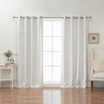 Faux Silk Grommet Blackout Curtains
