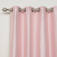 Faux Silk Grommet Blackout Curtains