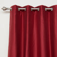 Faux Silk Grommet Blackout Curtains