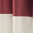 Faux Silk Striped Blackout Curtains