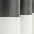 Faux Silk Striped Blackout Curtains