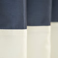Faux Silk Striped Blackout Curtains