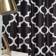 Faux Silk Moroccan Blackout Curtain