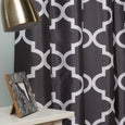 Faux Silk Moroccan Blackout Curtain