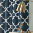 Faux Silk Moroccan Blackout Curtain