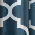 Faux Silk Moroccan Blackout Curtain
