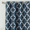 Faux Silk Moroccan Blackout Curtain
