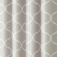 Faux Silk Quatrefoil Blackout Curtain