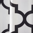 Faux Silk Reverse Moroccan Blackout Curtain