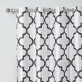 Faux Silk Reverse Moroccan Blackout Curtain