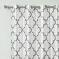 Faux Silk Reverse Moroccan Blackout Curtain
