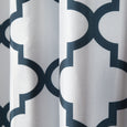 Faux Silk Reverse Moroccan Blackout Curtain