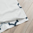 Faux Silk Reverse Moroccan Blackout Curtain