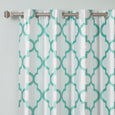 Faux Silk Reverse Moroccan Blackout Curtain