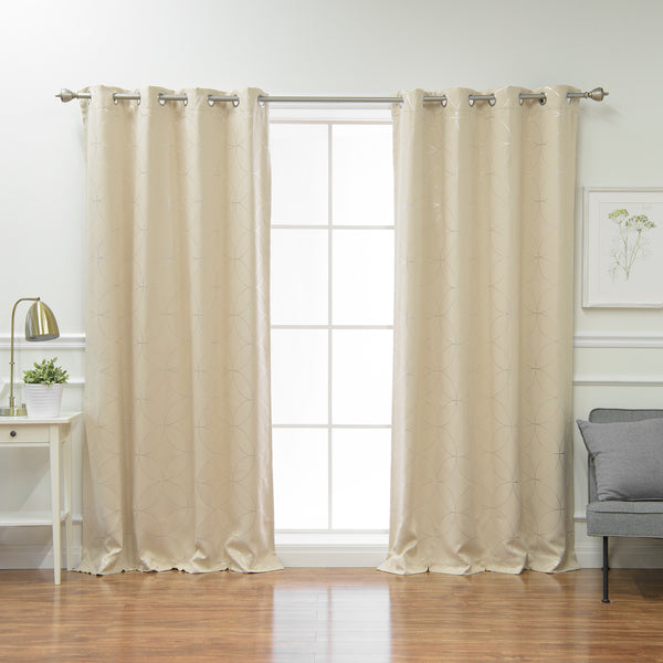 Circle Foil Blackout Curtains